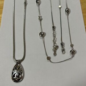 Brighton Contempo Pendant and Long Necklace Set